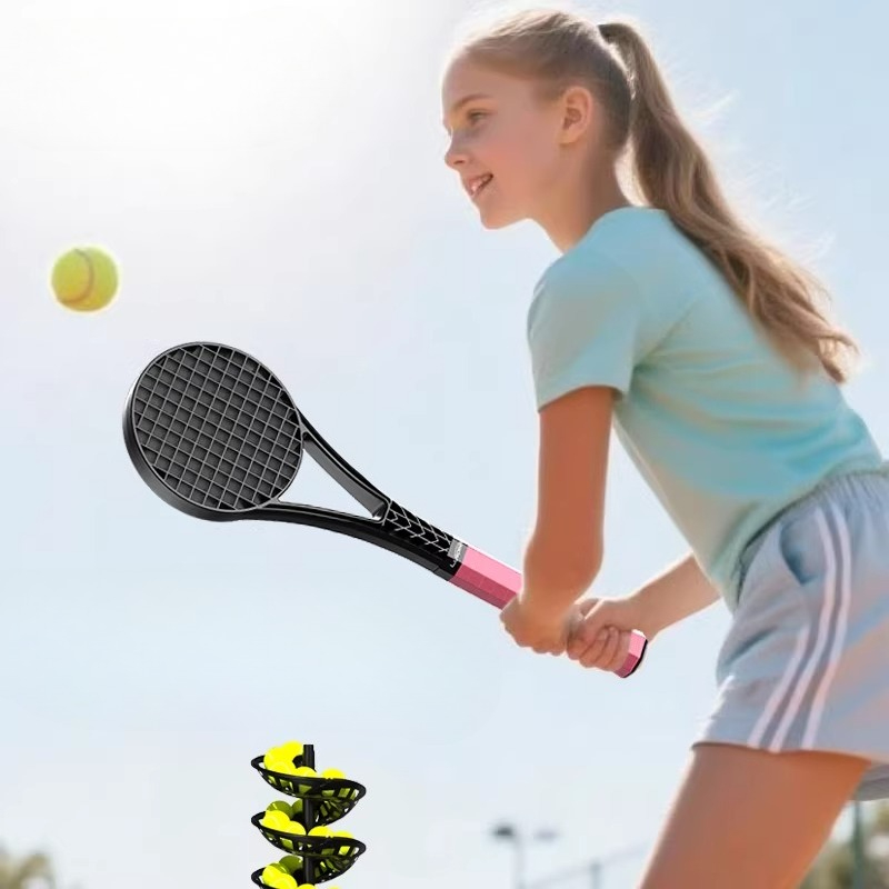 Sports Equipment Types - プロテニスデザートラケット子供練習用テニスラケット大人用シングル練習用ラケットポータブルスポーツ用品