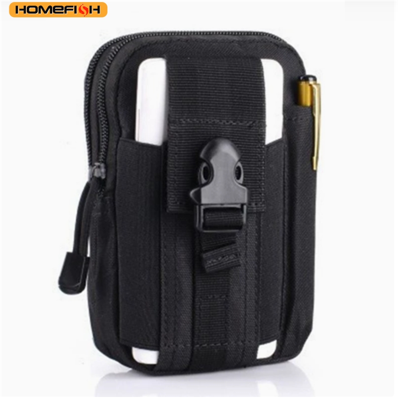 Sports Equipment Storage - HOMEFISH メンズウエストバッグジャングル迷彩ハンギングパッケージ男性アウトドアスポーツウエストバッグ多機能バッグ男性用