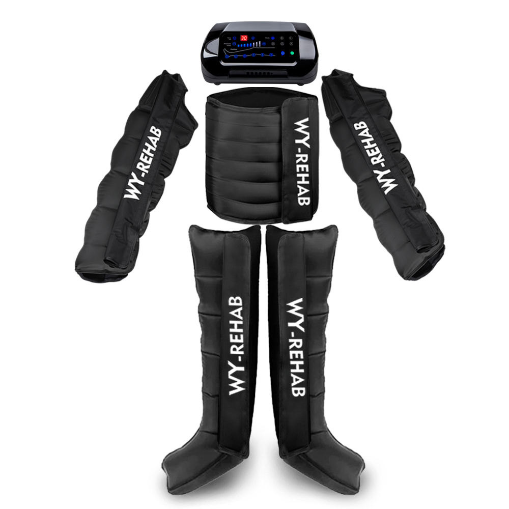 Sports Equipment Types - プレス療法機器、スポーツリカバリー用、空気圧マッサージ療法、リンパドレナージュマシン、脚、腕、全身のリラックスに。