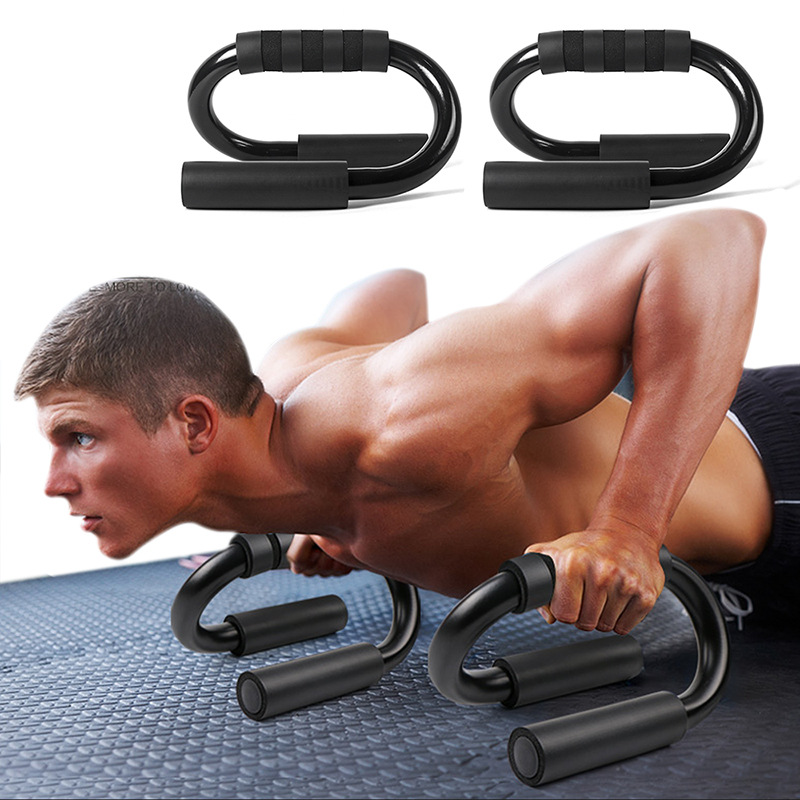 ポータブルプッシュアップスタンド S タイプ滑り止め安定した - Sports Equipment Types のレビューと価格