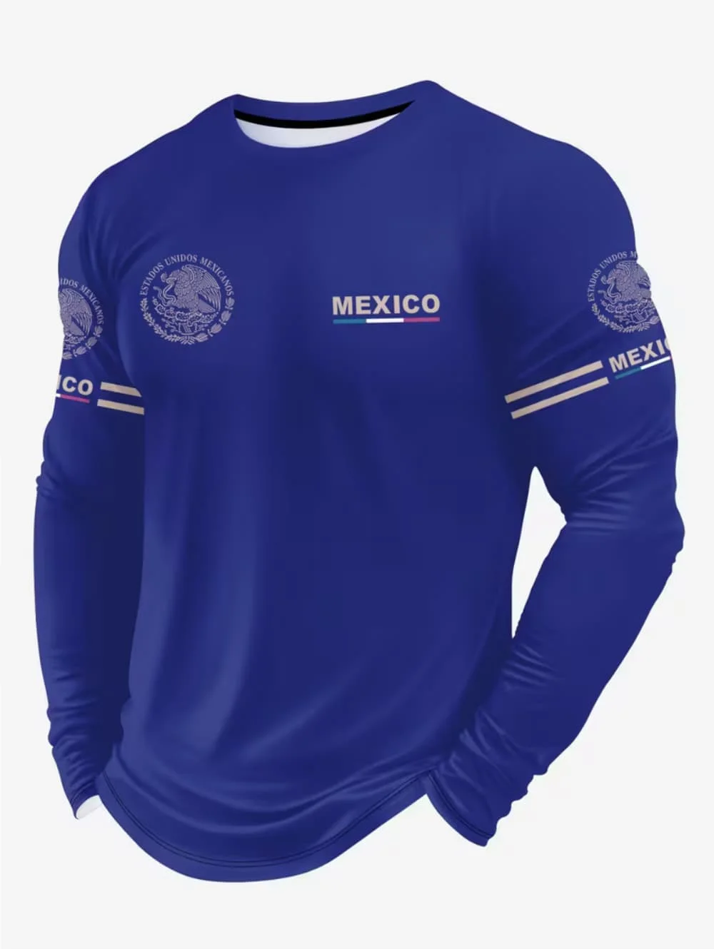 メンズメキシコイーグルプリントTシャツ、ファッショナブルで快 - Sports Equipment Jersey のレビューと価格