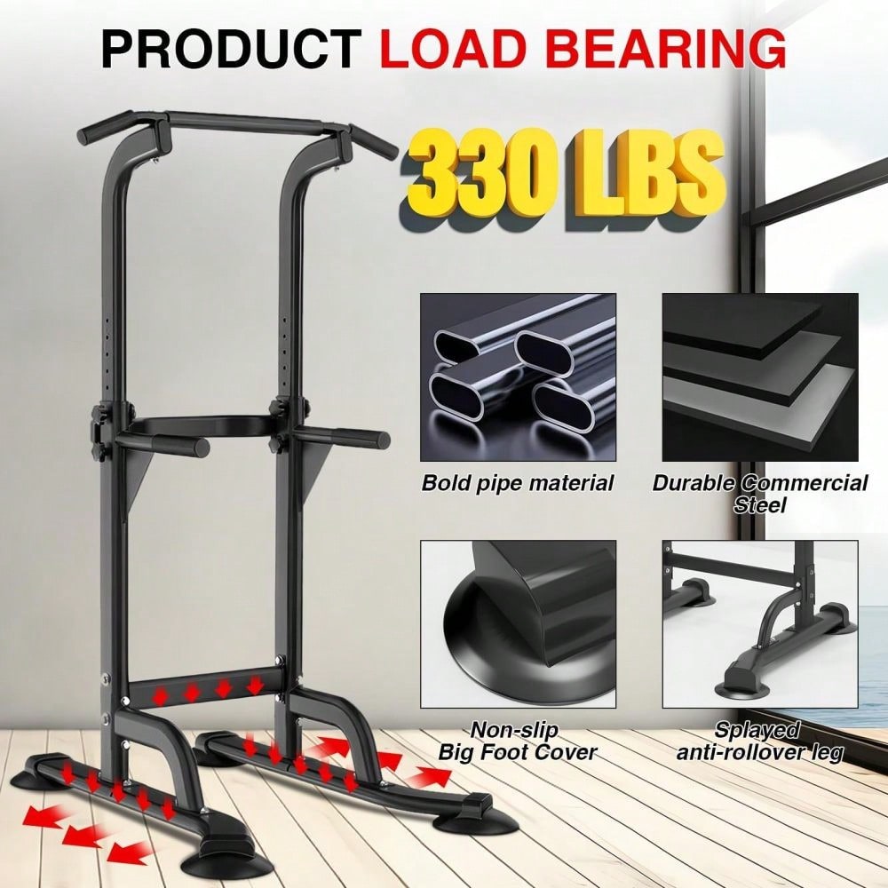 ガーダース パワータワー ディップステーション、調整可能なプ - Sports Equipment Warehouse のレビューと価格
