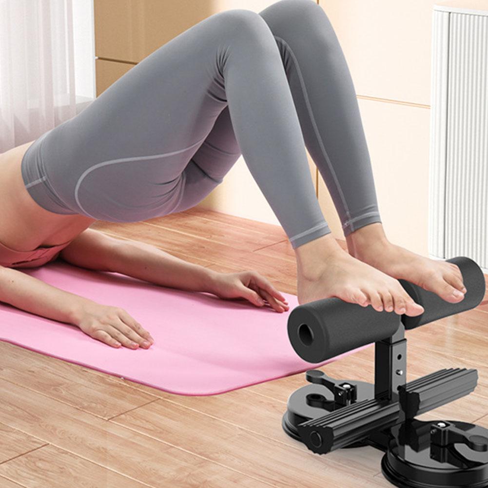 ダブルサクションカップ付きプルロープ付き腹筋トレーニング補助 - Sports Equipment Warehouse のレビューと価格